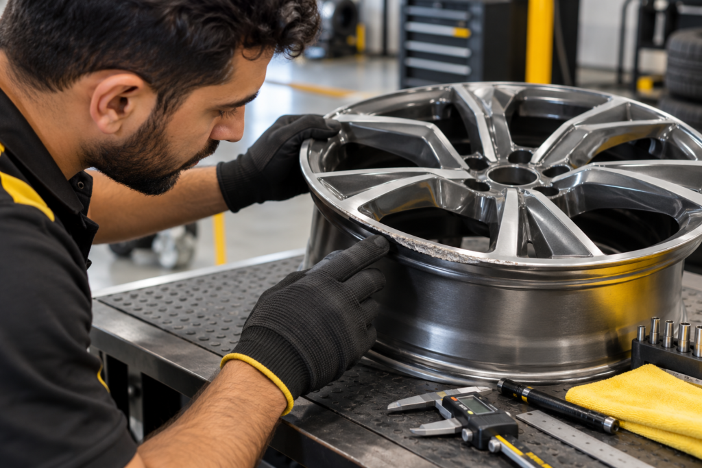 rim repair service illustration